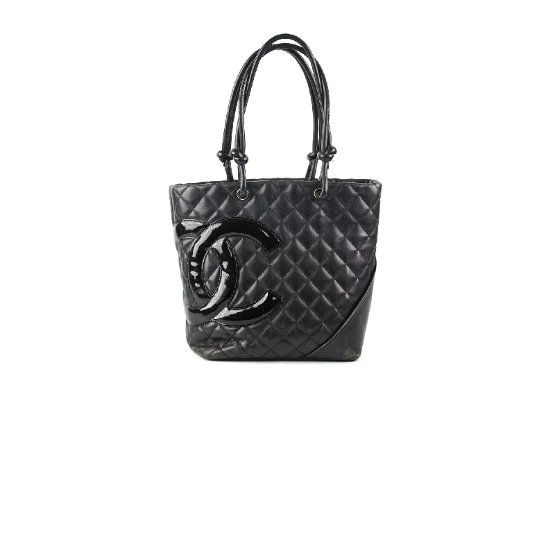 Chanel Cambon Ligne Tote Medium Black