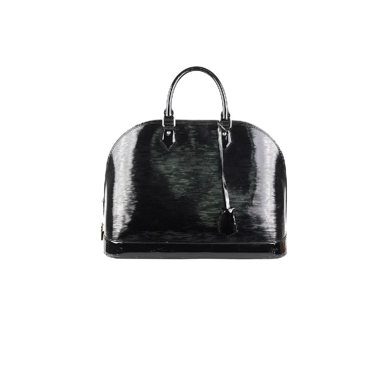 Louis Vuitton Alma GM Patent Epi Leather Black