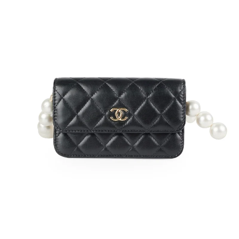 Chanel Pearl Strap Micro Bag