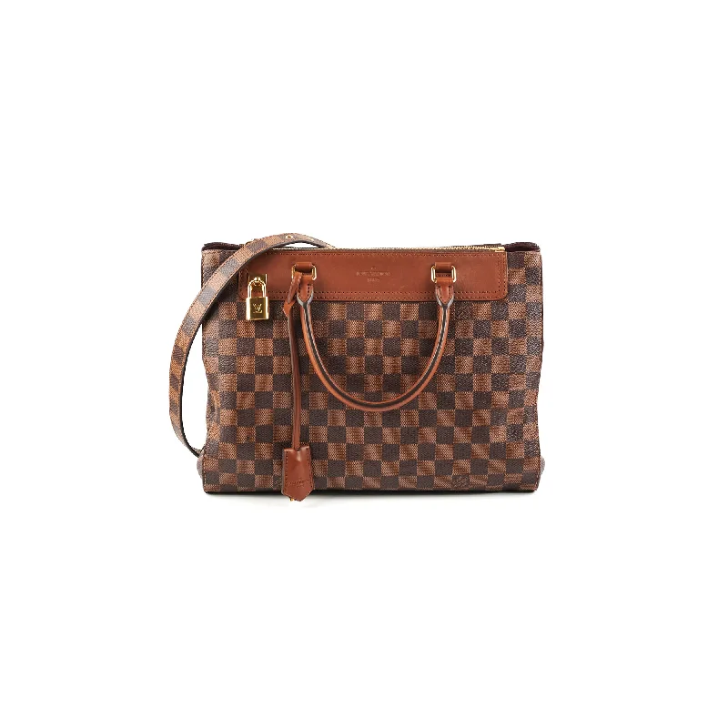 Louis Vuitton Greenwich Damier Ebene Shoulder Handbag