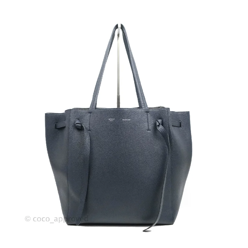 Celine Small Cabas Phantom Soft Grained Calfskin Dark Navy