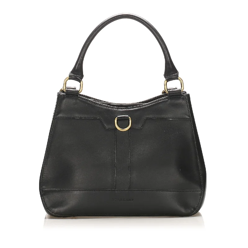 Burberry Leather Handbag (SHG-15651)