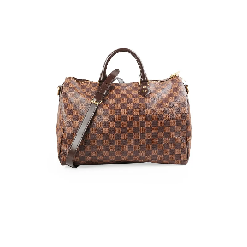 Louis Vuitton Speedy Bandouliere 35 Damier Ebene