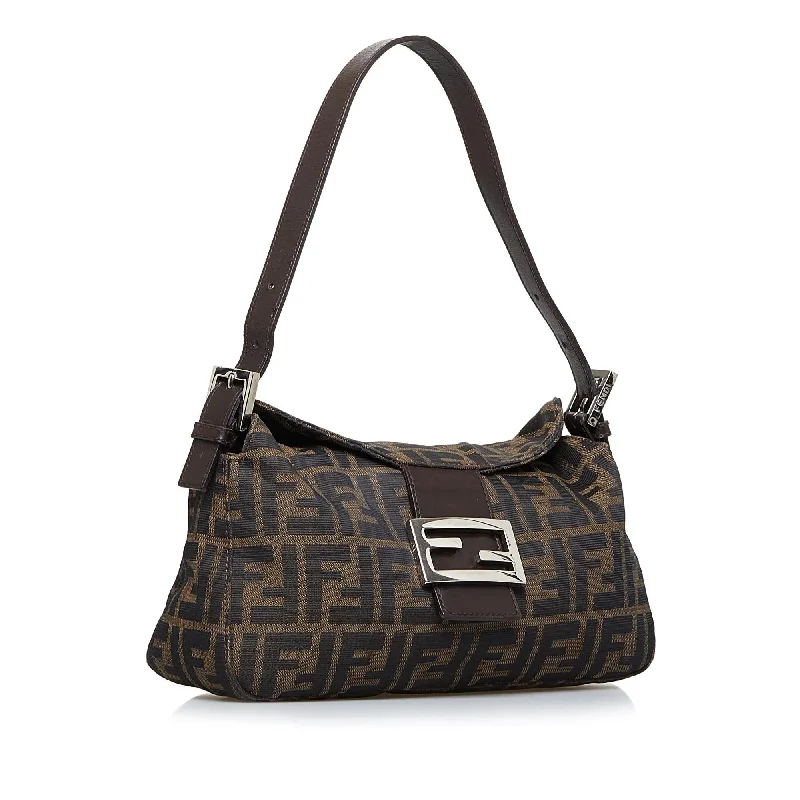 Fendi Zucca Double Flap Baguette (SHG-grLUIg)