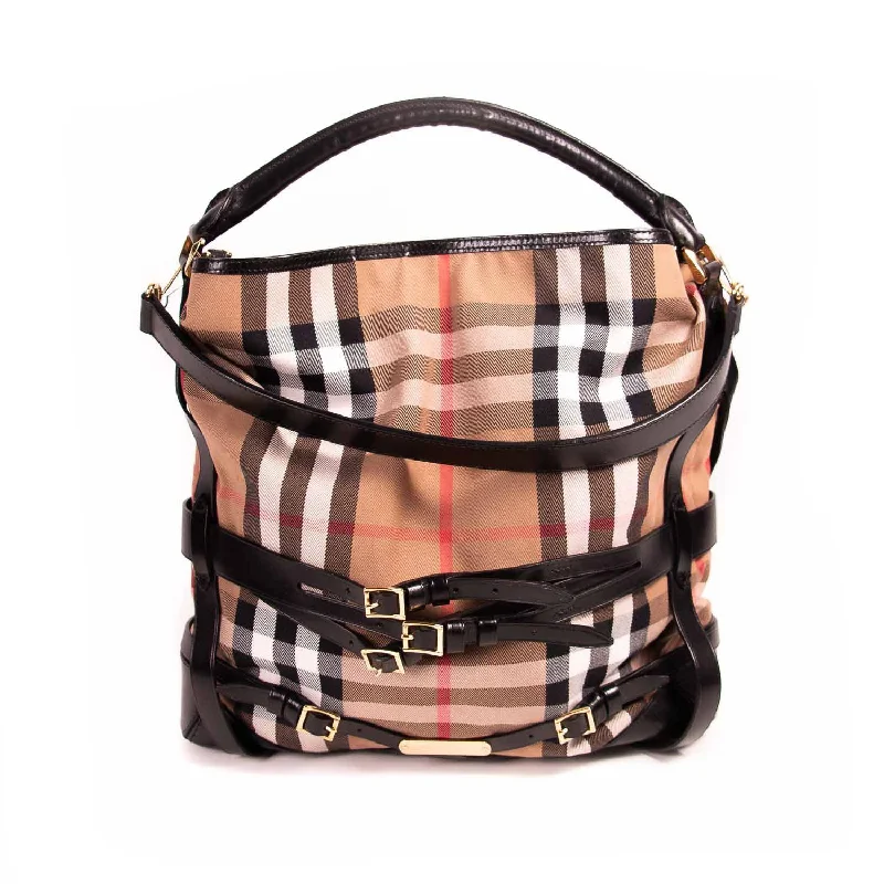 Burberry Bridle House Check Gosford Hobo