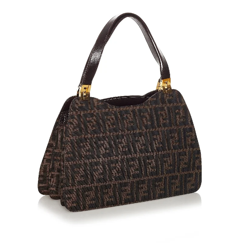 Fendi Zucca Canvas Handbag (SHG-34090)