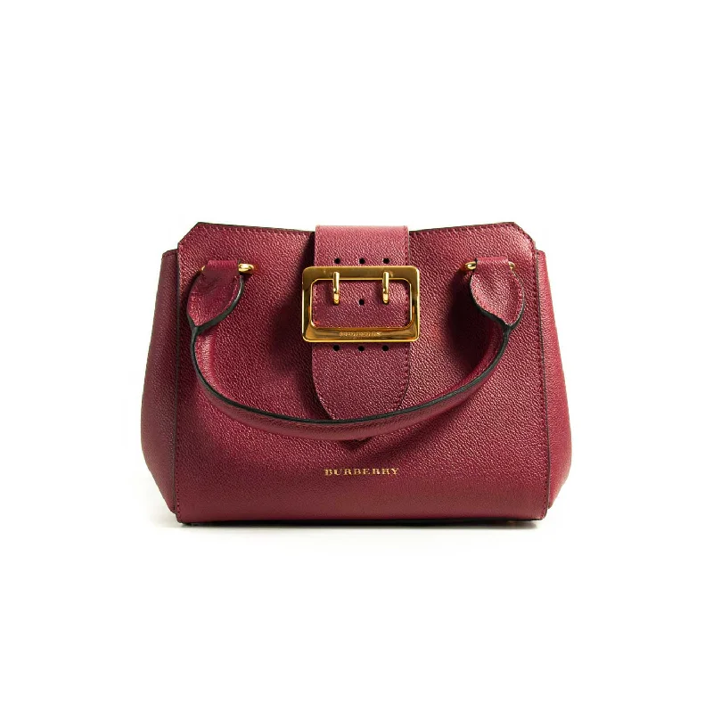 Burberry Small Leather Buckle Satchel