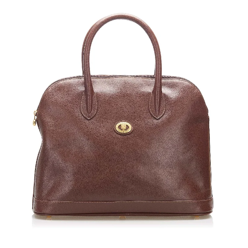 Burberry Leather Handbag (SHG-16758)