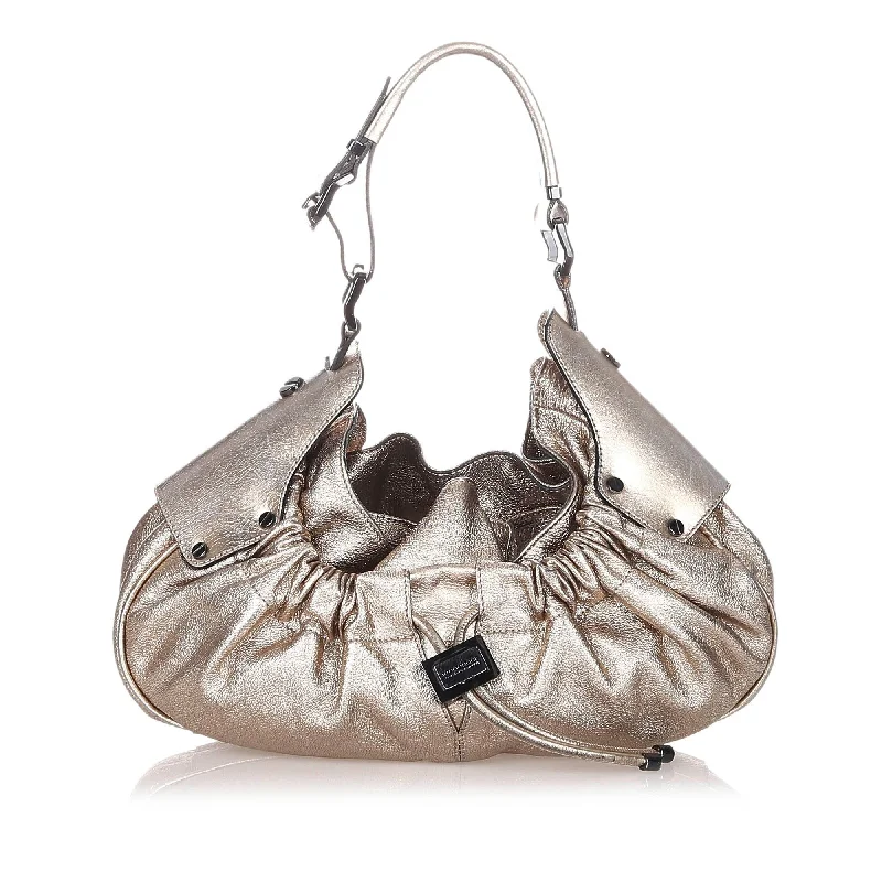 Burberry Leather Shoulder Bag (SHG-20397)