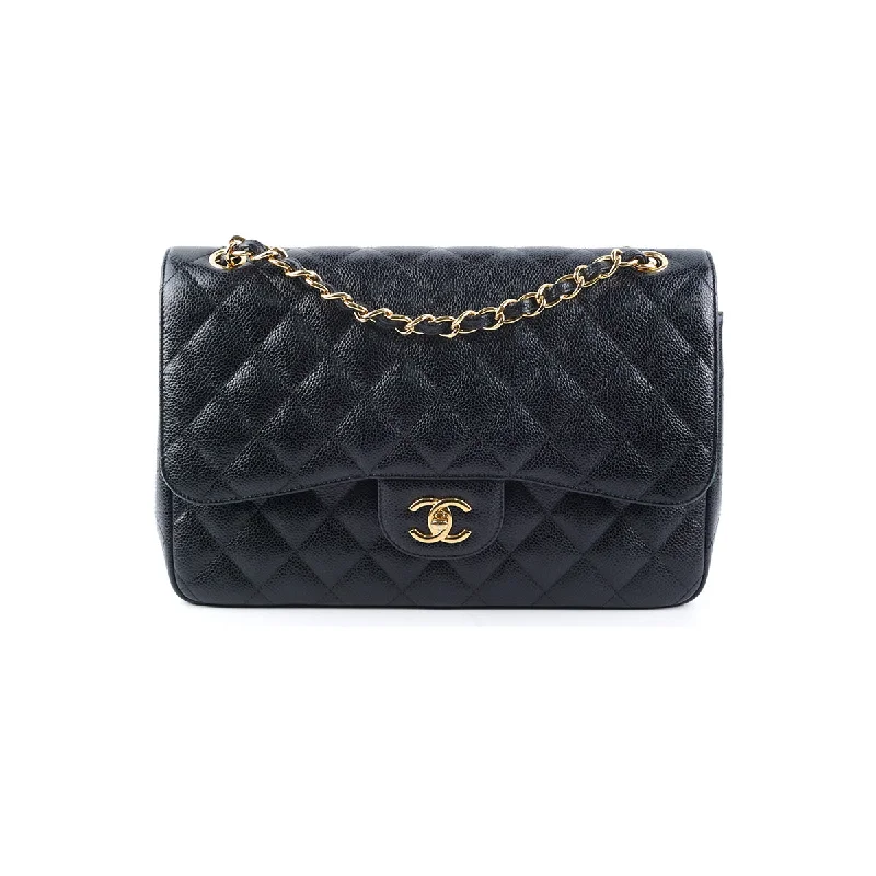 ITEM 23- Chanel Jumbo Caviar Black