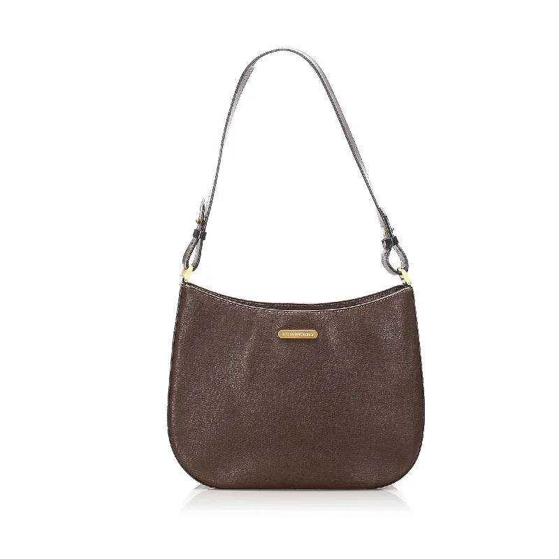 Burberry Leather Shoulder Bag (SHG-14603)