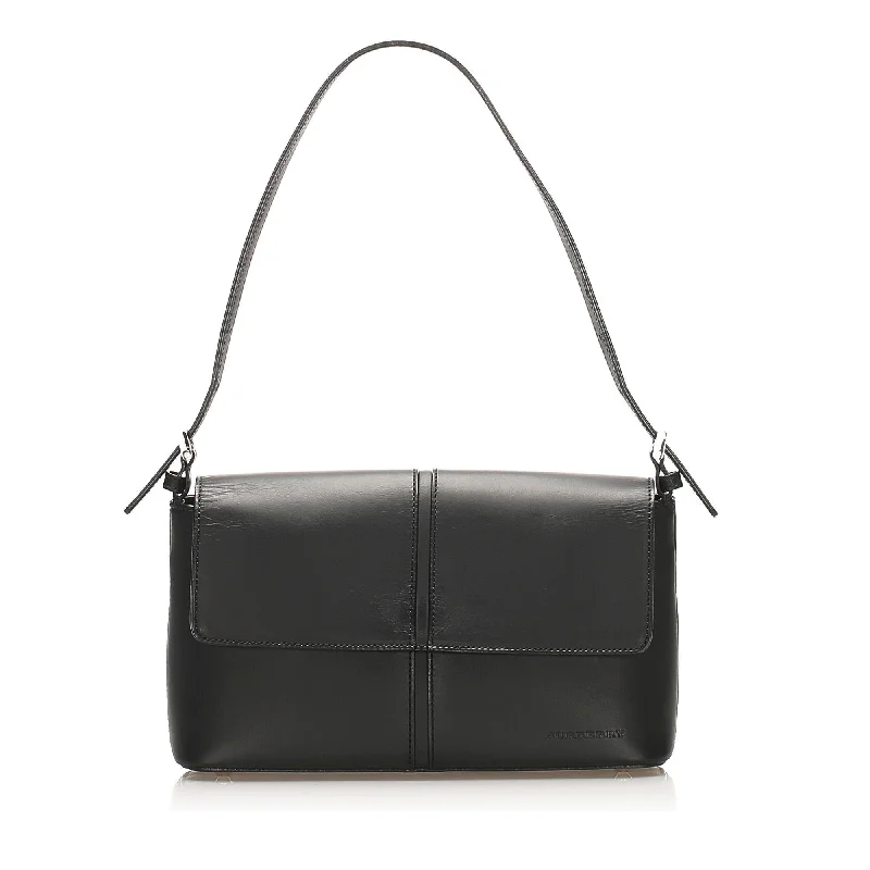 Burberry Leather Shoulder Bag (SHG-14679)