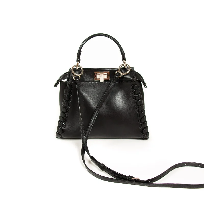 Fendi Peekaboo Iconic Braided Mini Bag