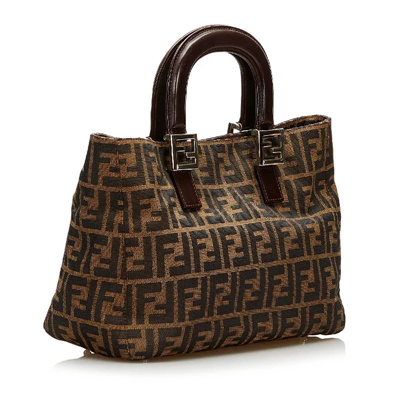 Fendi Zucca Canvas Handbag (SHG-35839)