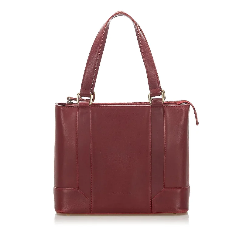 Burberry Leather Handbag (SHG-17854)