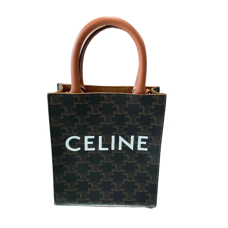 Celine Small Triomphe Vertical Cabas Tote